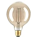 filament lamp globe G125 GOLD switchable G125 clear E27 4,5W 400lm 1800K 320° CRI 80-89 