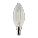 filament lamp candle WHITE C35 E14 4,5W 470lm 4000K 320° CRI 80-89 