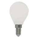 Filamentlamp standaardvorm WHITE P45 E14 4,2W 470lm 4000K 320° CRI 80-89 