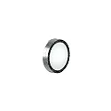 Spiegelarmatuur DONNA LED rond, CCT Switch GX53 IP44, zilver 