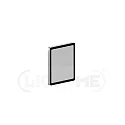 LightMe Spiegelarmatuur DONNA LED hoekig, CCT Switch GX53 IP44, chroom 