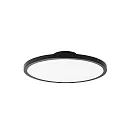 Plafondarmatuur AQUA DISK-1 / 302MM 1-vlams, CCT Switch, schakelbaar GX53 IP44, zwart mat 