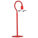 Tafelarmatuur SIMPLESSA GU10, chroom, rood dimbaar