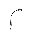 Tafelarmatuur POWERLENS FLEX buigbare GX53 IP20, gesatineerd, zwart mat