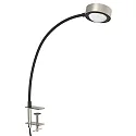 Tafelarmatuur POWERLENS FLEX buigbare GX53 IP20, mat, gesatineerd, titaan