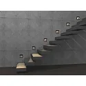Lumexx Wandarmatuur voor buitenshuis ARCA STEP, zwart