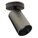 Lumexx spot SPOTON CIRCLE 1 swivelling, rotatable GU10 IP20, titanium