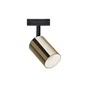 1-phase spot DESIGNLINE TUBE PRO SPOT GU10 IP20, brass