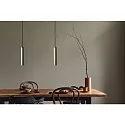 Pendelarmatuur TUBE FLEX PENDANT GU10 IP20, messing