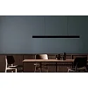Lumexx Pendelarmatuur SUPREME LONG PENDANT 150 UP&DOWN IP20, zwart dimbaar