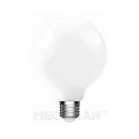 LED globe shape lamp G95, E27, 8.6W 2800K 1055lm 360°, dimmable, opal