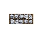 Megaman Inbouwarmatuur voor buiten TEGO SLIM DOWNLIGHT 68MM stijf, set van 10 IP65, wit dimbaar