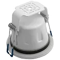Megaman Inbouwarmatuur voor buiten TEGO SLIM DOWNLIGHT 68MM stijf, set van 10 IP65, wit dimbaar