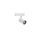 3-fase spot MARCO 2 MIDI DBT draaibaar, roteerbaar IP20, gepoedercoat, transparant, wit 