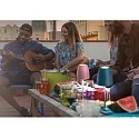 Megatron Tafellamp op batterijen TAVOLA up down, dimbaar IP54, roze, wit mat dimbaar