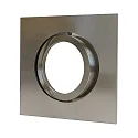 Plafondinbouwarmatuur DECOCLIC 68MM / GU10 + GU5.3 hoekig, draaibaar GU10 IP20, ijzer geborsteld dimbaar