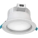 Inbouwarmatuur FILA DF Ø 15CM CCT Switch, schakelbaar, multipower, met diffuser IP54, wit  13,5 / 18