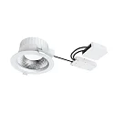 Plafondinbouwarmatuur FILA DALI FR 90° Ø 172MM rond, stijf, DALI aanstuurbaar, schakelbaar IP54, wit mat 