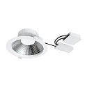 Plafondinbouwarmatuur FILA DALI FR 90° Ø 225MM rond, stijf, DALI aanstuurbaar, schakelbaar IP54, wit mat 