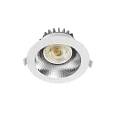 Inbouwdownlight MTP FILA UGR Ø172MM stijf, CCT Switch, UGR < 19, multipower IP54/IP20, wit 