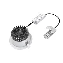 Megatron Inbouwdownlight MTP FILA UGR Ø172MM stijf, CCT Switch, UGR < 19, multipower IP54/IP20, wit 