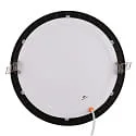 nobilé Inbouwdownlight LED PANEL FLAT 225 R SCCT DIM C plat, stijf IP44, zwart dimbaar