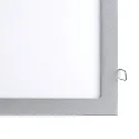 recessed downlight LED PANEL FLAT 300 Q 840 350MA PRISM square, UGR < 19, excl. LED driver IP20, mat, titanium dimmable