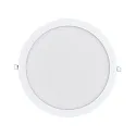 recessed downlight LED PANEL FLAT 300 R SCCT 350MA PRISM round, CCT Switch, UGR < 19, excl. LED driver IP20, white dimmable