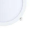 Inbouwdownlight LED PANEL FLAT 300 R SCCT 350MA PRISM rond, CCT Switch, UGR < 19, excl. netvoeding IP20, zwart dimbaar