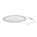nobilé Inbouwdownlight LED PANEL FLAT 300 R SCCT 350MA PRISM rond, CCT Switch, UGR < 19, excl. netvoeding IP20, mat, titaan dimbaar