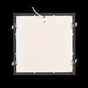 Inbouwdownlight LED PANEL FLAT 300 Q SCCT 350MA PRISM hoekig, CCT Switch, UGR < 19, excl. netvoeding IP20, zwart dimbaar