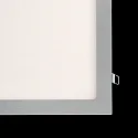 nobilé Inbouwdownlight LED PANEL FLAT 300 Q SCCT 350MA PRISM hoekig, CCT Switch, UGR < 19, excl. netvoeding IP20, mat, titaan dimbaar