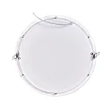 nobilé Inbouwdownlight LED PANEL FLAT 300 R TUN 827-865 350MA PRISM rond, Tunable White, UGR < 19, excl. netvoeding IP20, wit dimbaar