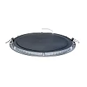 nobilé recessed downlight LED PANEL FLAT 300 R TUN 827-865 350MA PRISM round, tunable white, UGR < 19, excl. LED driver IP20, mat