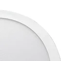 nobilé LED paneel 300 R rond, UGR < 19, geschikt voor beeldschermwerkstations, dimbaar 12W 1000lm 4000K CRI 80