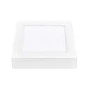 nobilé Onbouwdownlight LED PANEL FLAT 170 Q SCCT DIM hoekig, CCT Switch IP44, wit dimbaar