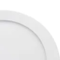 nobilé Onbouwdownlight LED PANEL FLAT 170 R SCCT MP rond, CCT Switch, schakelbaar, multipower IP44, wit 