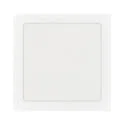 surface downlight LED PANEL FLAT 220 Q SCCT MP square, CCT Switch, switchable, multipower IP44, white 