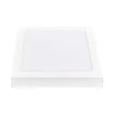 nobilé Onbouwdownlight LED PANEL FLAT 220 Q SCCT MP hoekig, CCT Switch, schakelbaar, multipower IP44, wit 