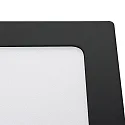 surface downlight LED PANEL FLAT 220 Q SCCT DIM C square, CCT Switch IP44, white dimmable