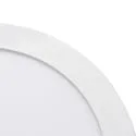 nobilé Onbouwdownlight LED PANEL FLAT 300 R SCCT MP rond, CCT Switch, schakelbaar, multipower IP44, wit 