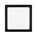 surface downlight LED PANEL FLAT 300 Q SCCT MP square, CCT Switch, switchable, multipower IP44, black 