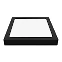 nobilé surface downlight LED PANEL FLAT 300 Q SCCT MP square, CCT Switch, switchable, multipower IP44, black 