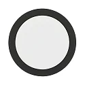 surface downlight LED PANEL FLAT 300 R SCCT DIM C round, CCT Switch IP44, black dimmable