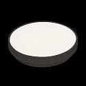 nobilé Opbouw armatuur WD 300 R SCCT MP DIM CCT Switch, dimbaar, multipower IP44, zwart dimbaar