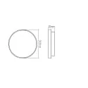 nobilé Opbouw armatuur WD 300 R MP SENSOR RF met sensor, CCT Switch, radio bestuurbaar, schakelbaar, multipower IP44, zwart 