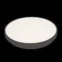 surface luminaire WD 400 R SCCT MP SENSOR with sensor, CCT Switch, switchable, multipower IP44, black dimmable