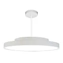 Pendelarmatuur WD 300/400 R / 95CM 3-voudig, opbouwversie, instelbaar, wit