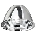 Reflector 60° for LED LED SHOP LIGHT 190 38W, PMMA / aluminum shiny