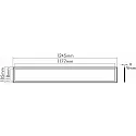 nobilé LED paneel PANEL R1S dimbaar wit